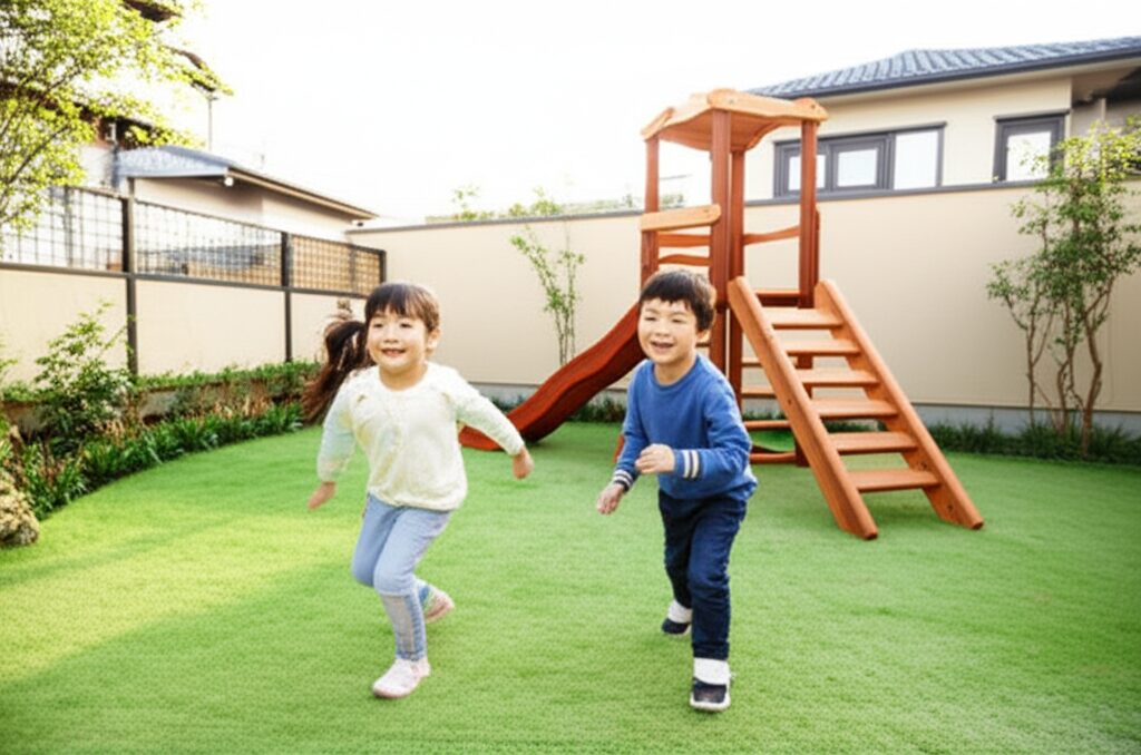 お子様と過ごすお庭、もっと安全で楽しくしませんか？