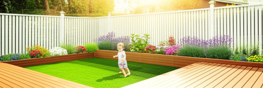 見落としがち？庭の危険から子供を守るための安全対策