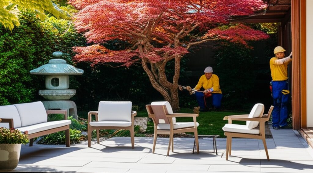 【中区】歴史ある住宅地での全面リガーデン（庭リフォーム）