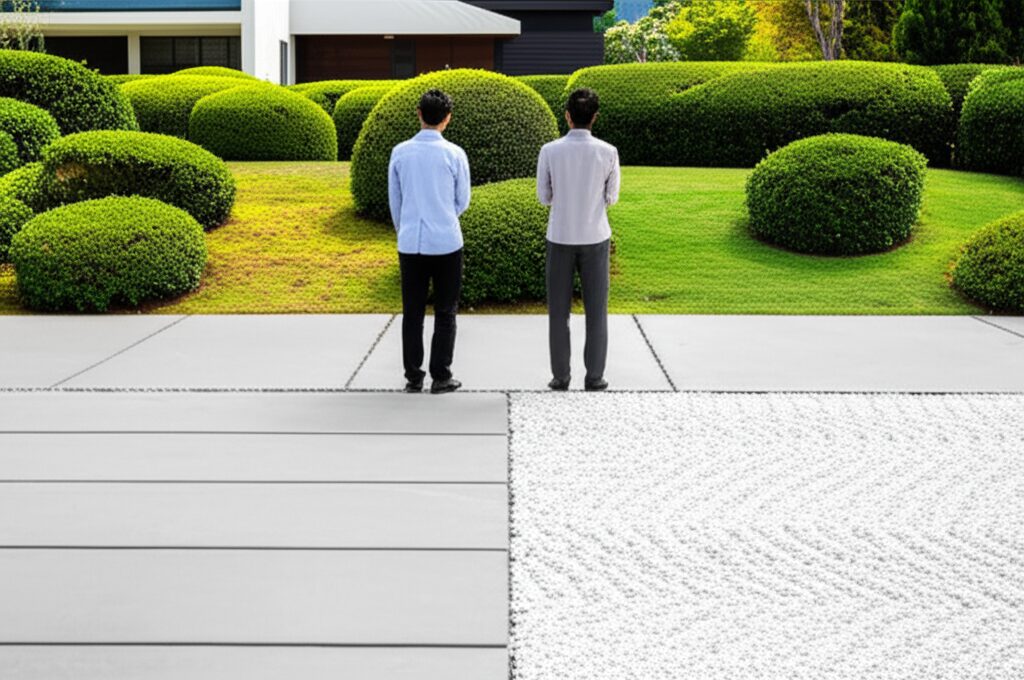 はじめに：お庭の雑草やぬかるみ、「コンクリート」と「砂利」どっちで解決する？