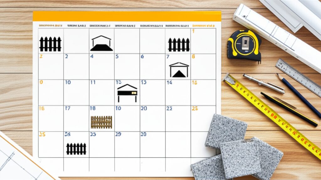 【工事別】外構リフォームの工期目安一覧