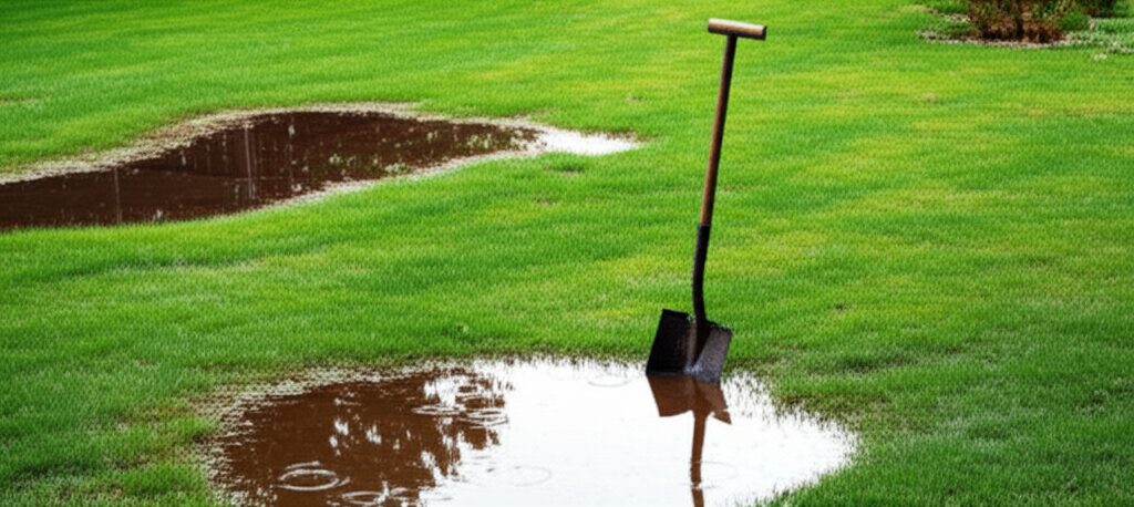 なぜ？我が家の庭の水はけが悪い3つの主な原因【セルフチェック】