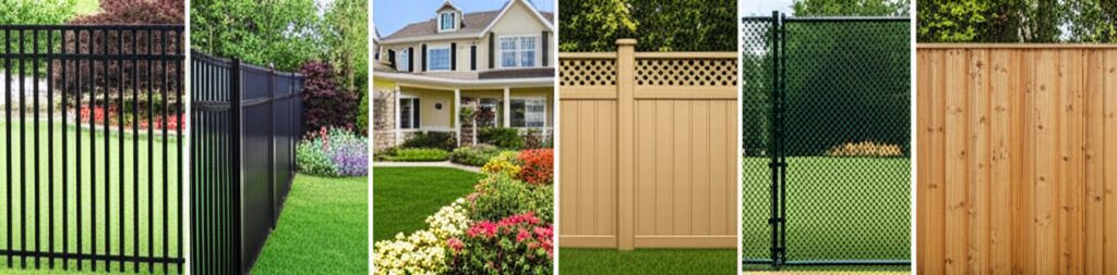 【素材別】フェンスの種類と特徴を徹底比較!アルミ・樹脂・木製どれがいい?