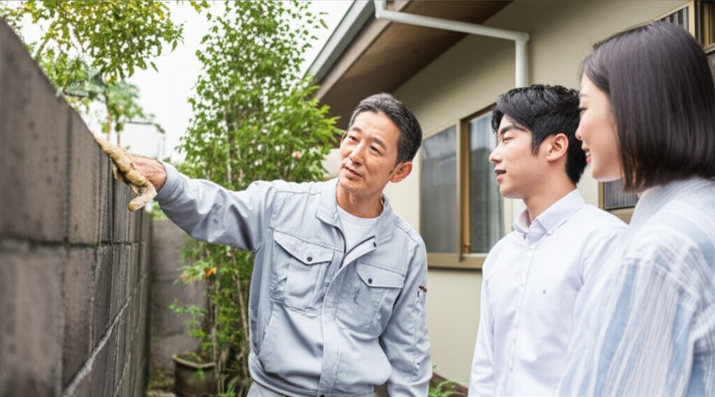 プロが教える!自宅でできる危険なブロック塀のセルフチェックリスト