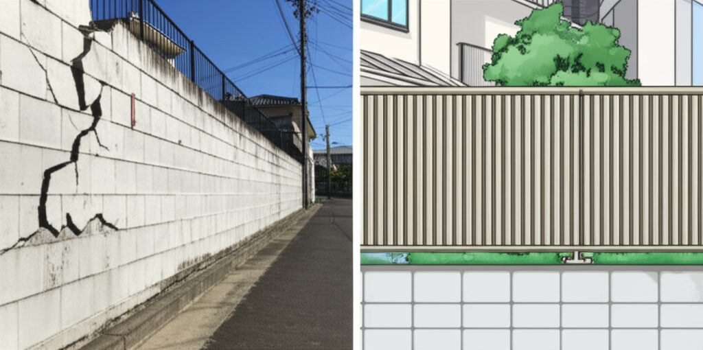 知っておきたい、ブロック塀の安全基準と岡山の補助金制度