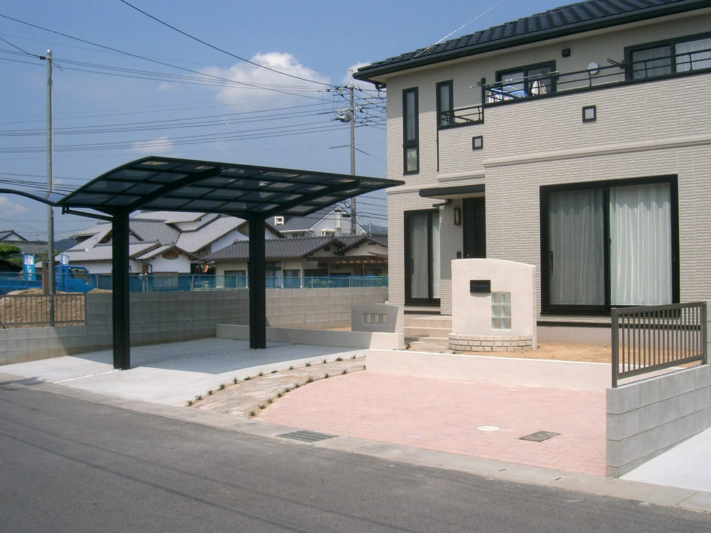 F様邸 カーポート・門柱工事