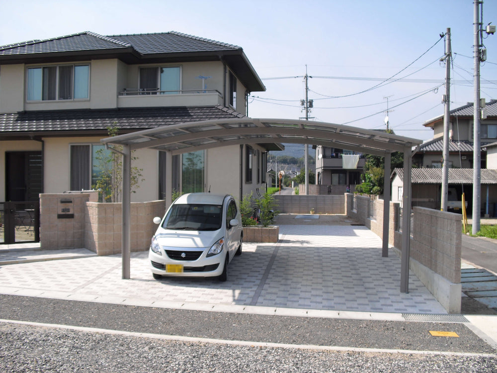 Hu様邸 門柱・駐車スペース整備 - 画像3